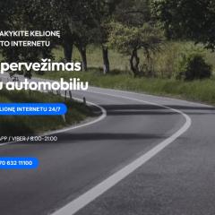 Keleivių pervežimo paslaugos lengvuoju automobiliu visoje Lietuvoje